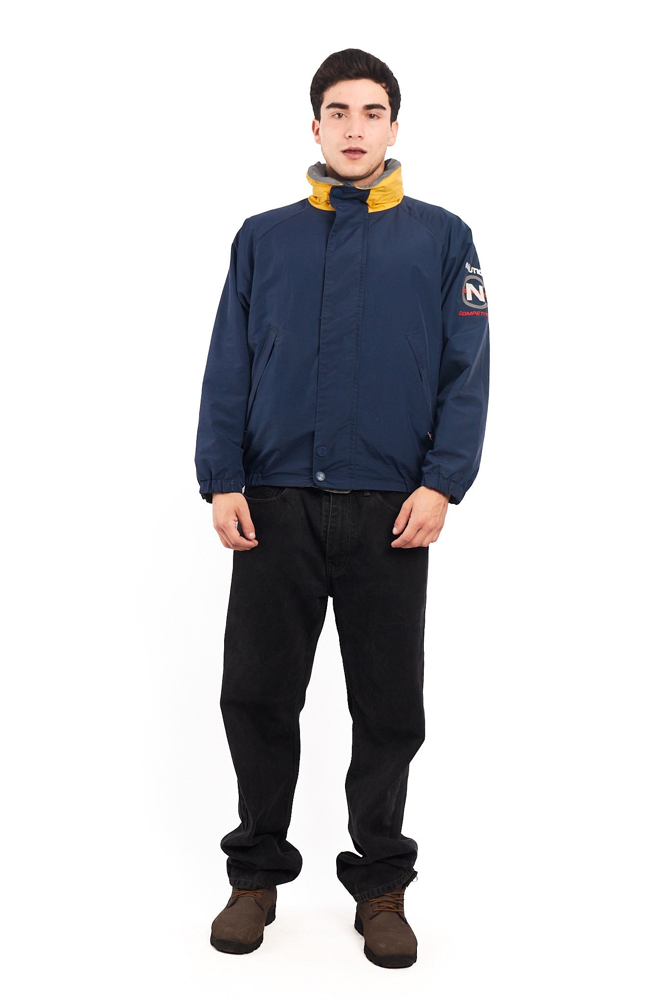 2000 Vintage Nautica Competition Reversible Jacket (M/L)