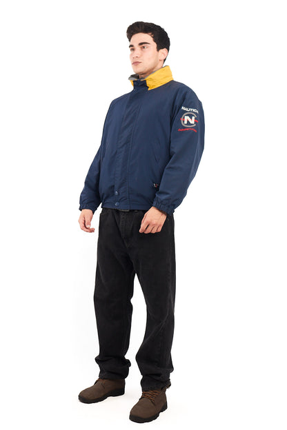 2000 Vintage Nautica Competition Reversible Jacket (M/L)