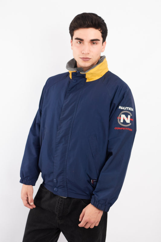 2000 Vintage Nautica Competition Reversible Jacket (M/L)