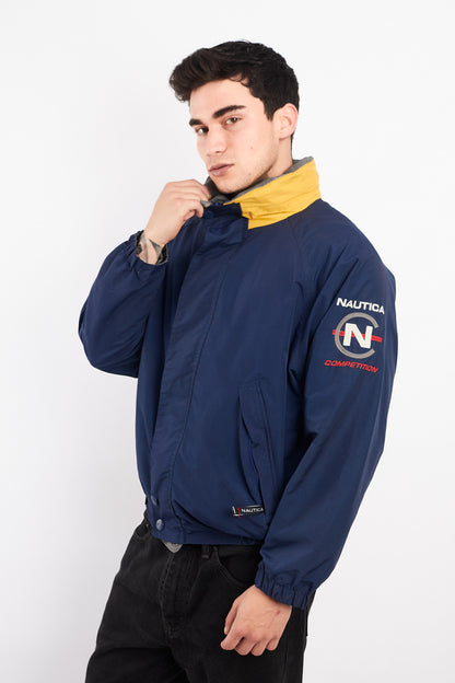 2000 Vintage Nautica Competition Reversible Jacket (M/L)