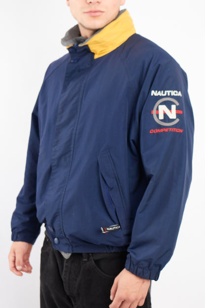 2000 Vintage Nautica Competition Reversible Jacket (M/L)