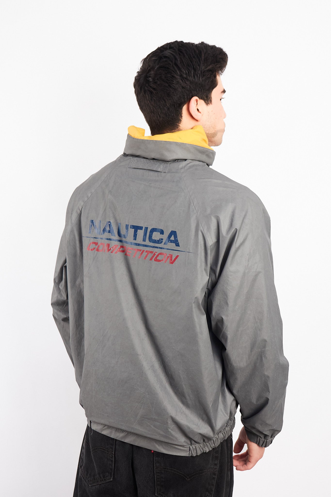 2000 Vintage Nautica Competition Reversible Jacket (M/L)