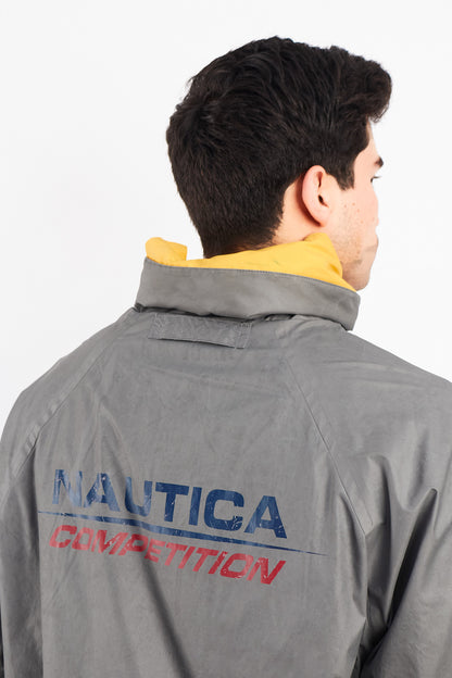 2000 Vintage Nautica Competition Reversible Jacket (M/L)