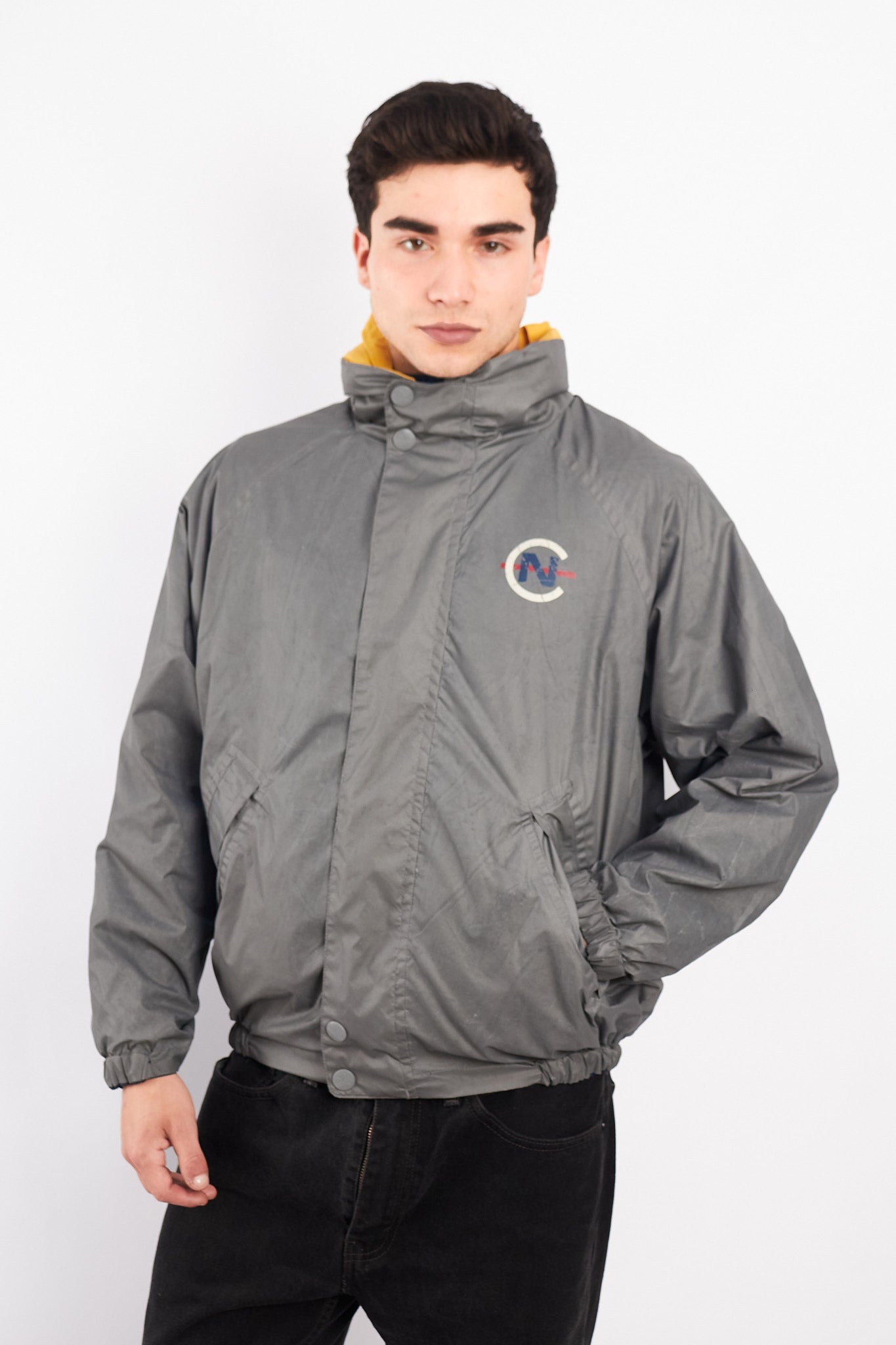 2000 Vintage Nautica Competition Reversible Jacket (M/L)