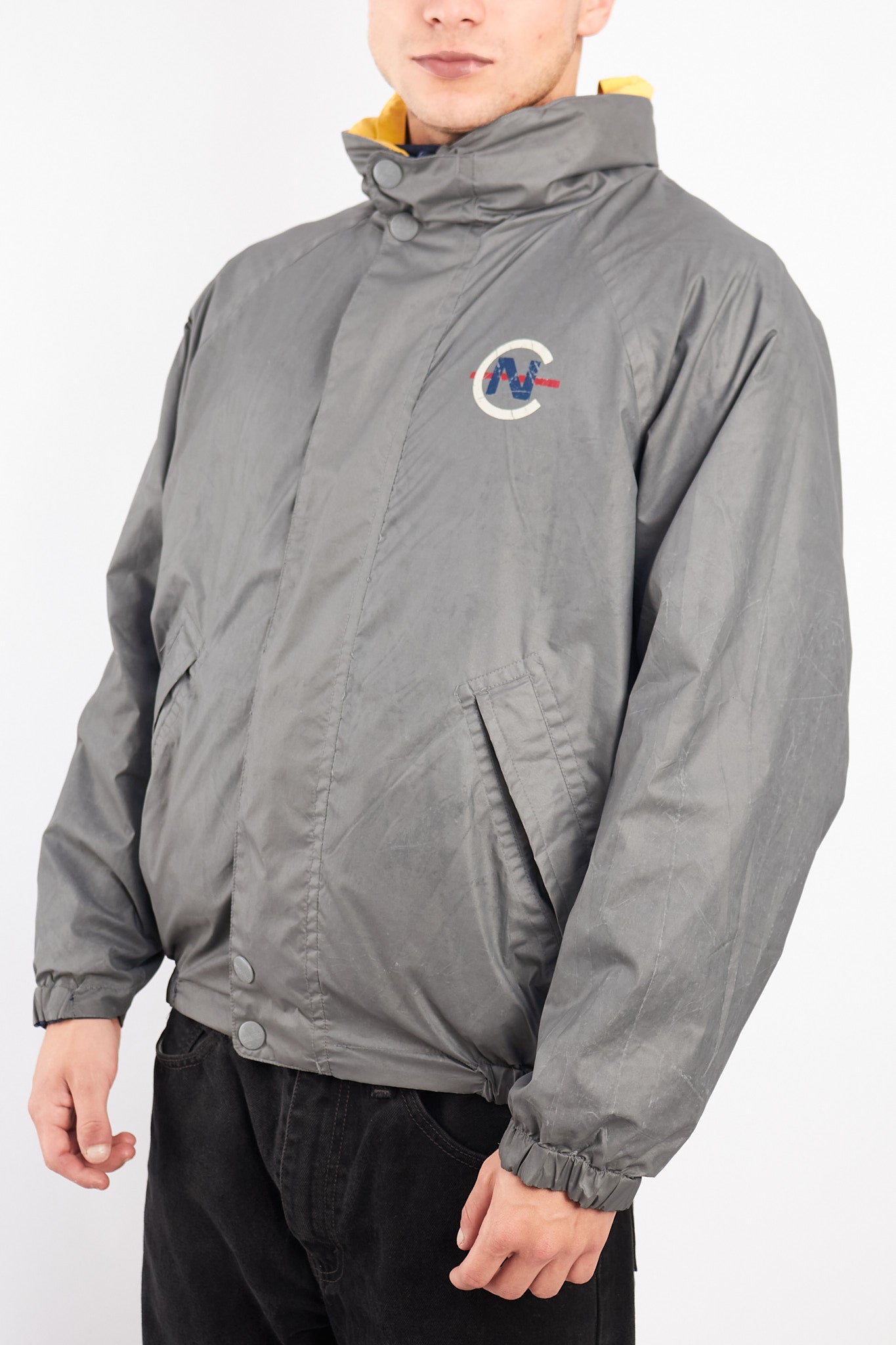 2000 Vintage Nautica Competition Reversible Jacket (M/L)