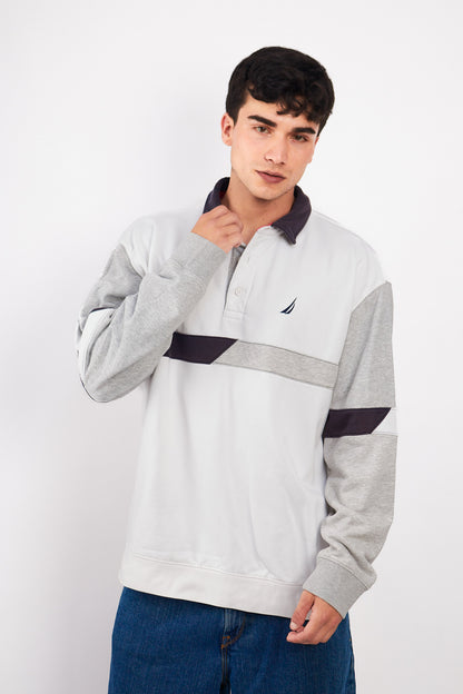 2000 Vintage Nautica Rugby Polo Shirt (L/XL)