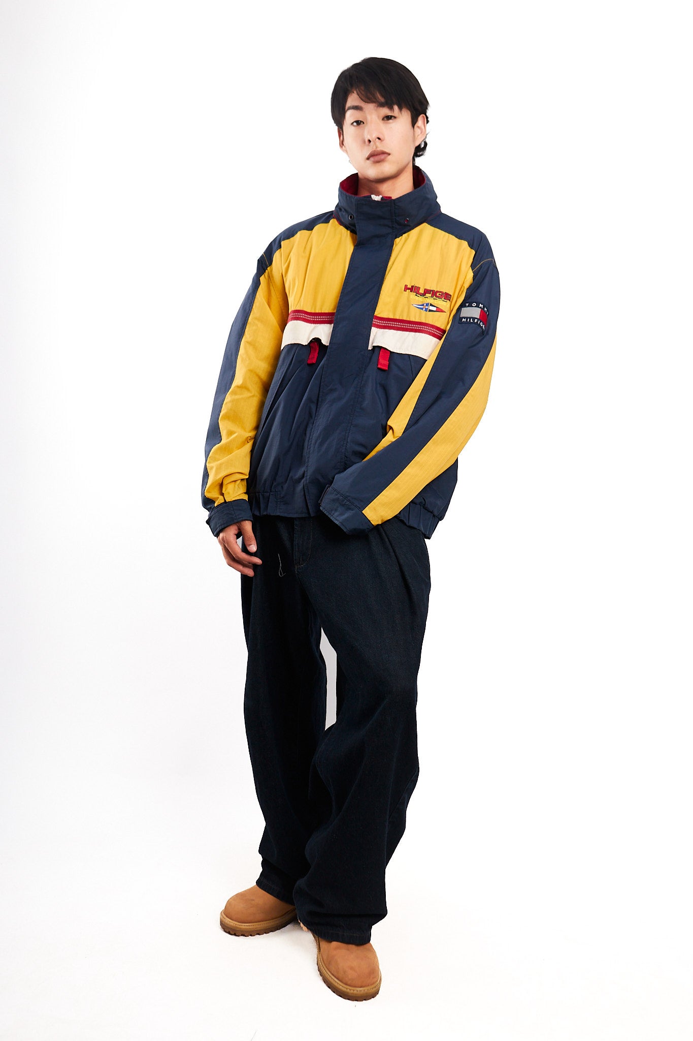 1990 Vintage Tommy Sailing Gear Colorblock Jacket (M/L)