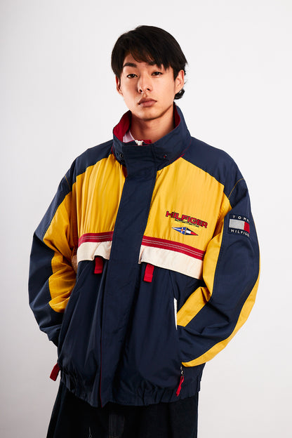 1990 Vintage Tommy Sailing Gear Colorblock Jacket (M/L)