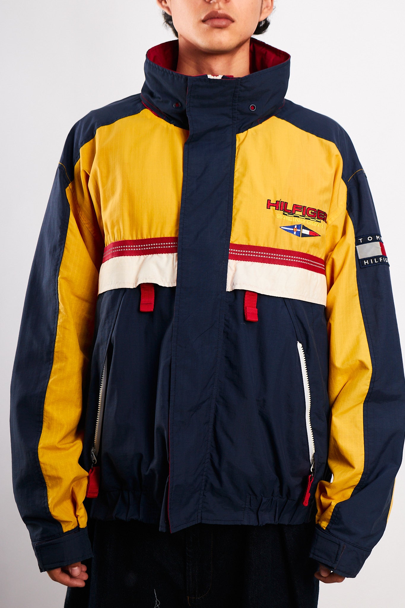 1990 Vintage Tommy Sailing Gear Colorblock Jacket (M/L)