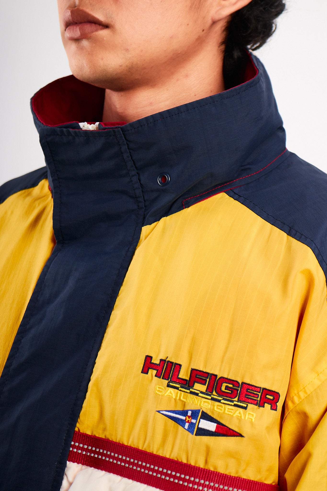 1990 Vintage Tommy Sailing Gear Colorblock Jacket (M/L)