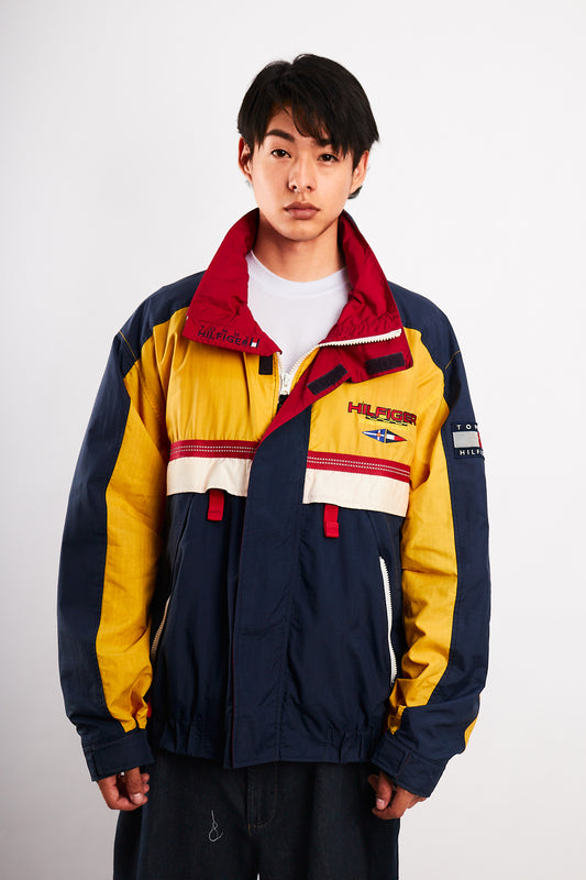 1990 Vintage Tommy Sailing Gear Colorblock Jacket (M/L)