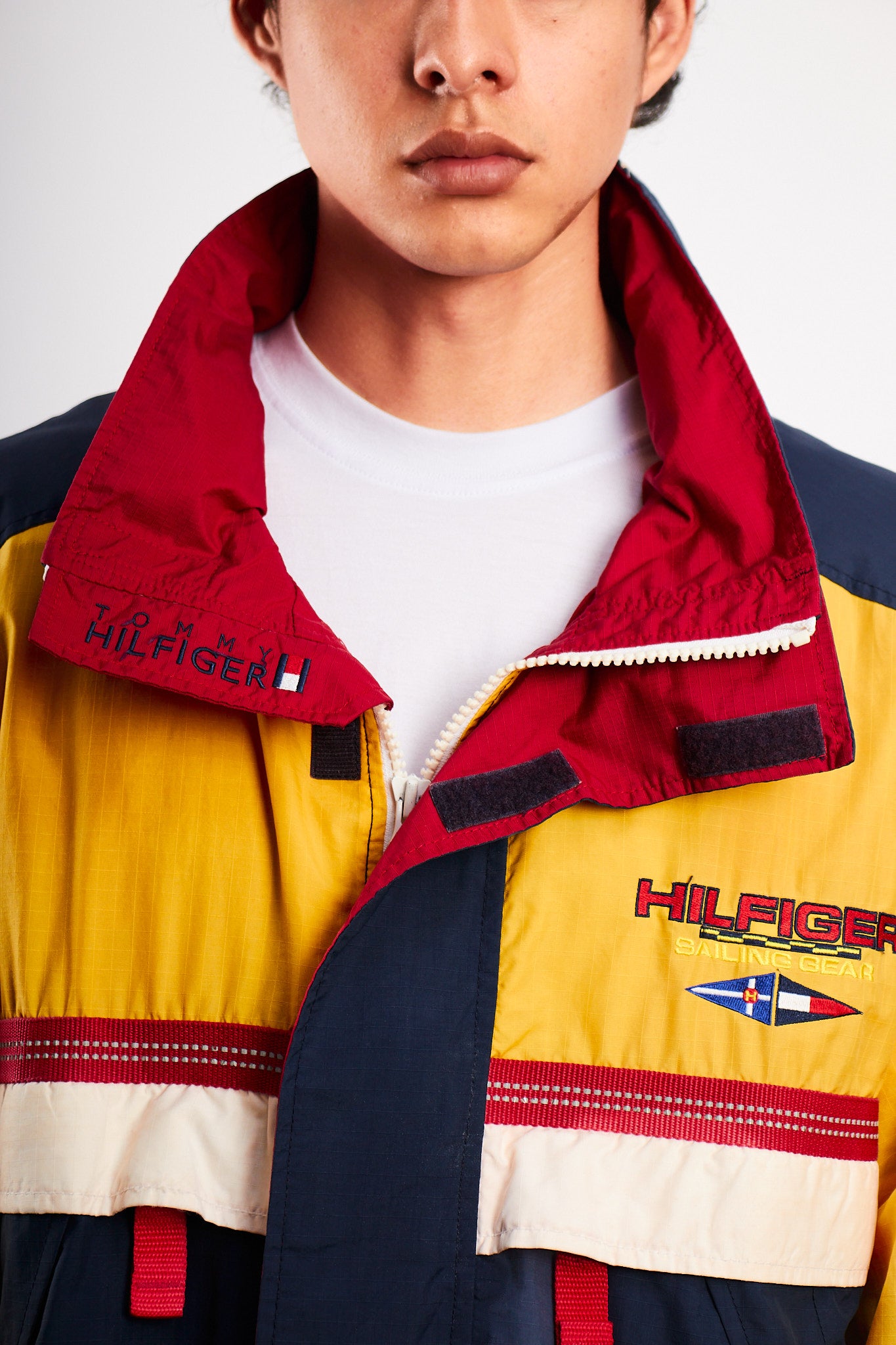 1990 Vintage Tommy Sailing Gear Colorblock Jacket (M/L)
