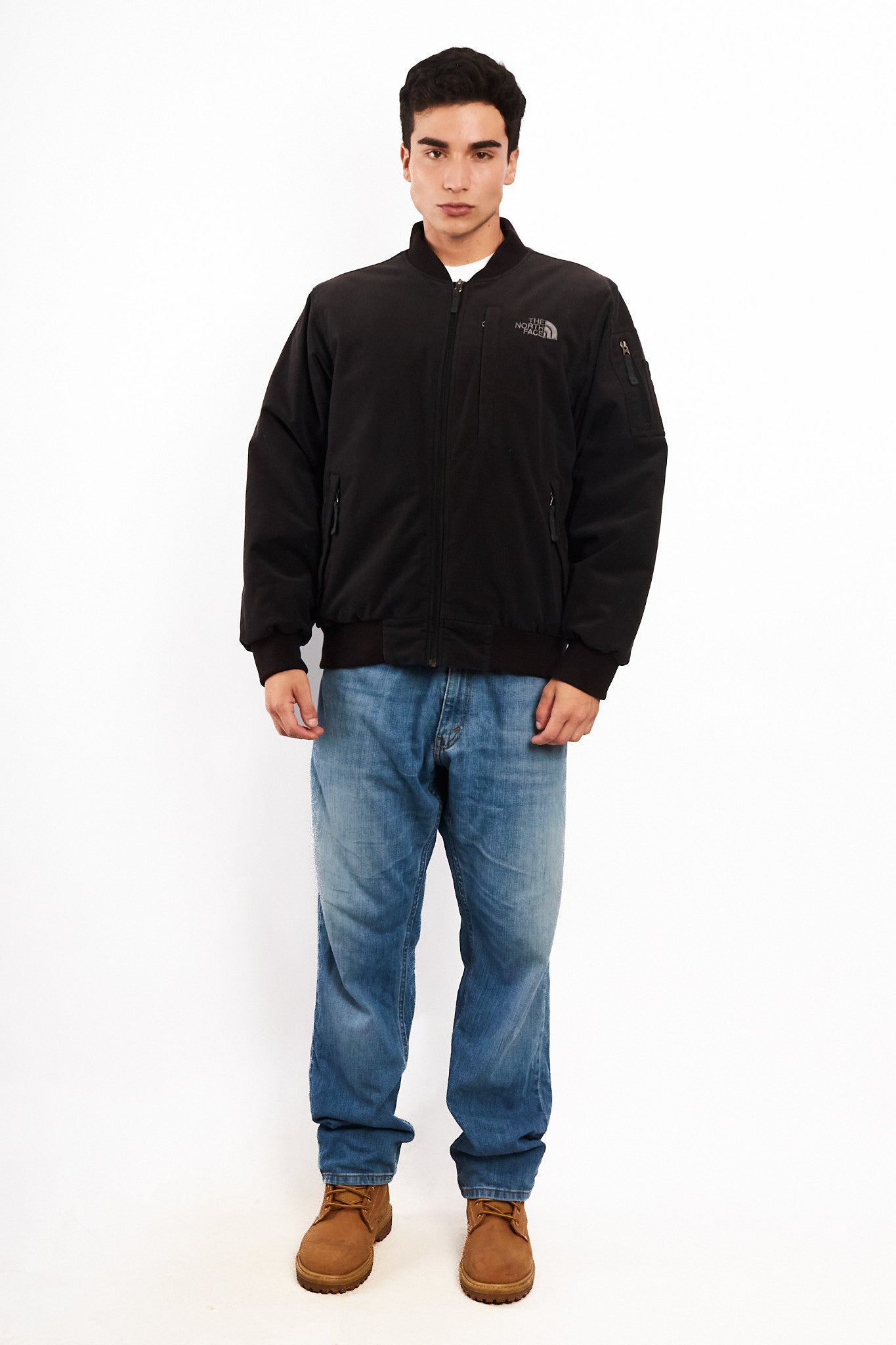 2000 Vintage North Face Impermeable Corduroy Flight Bomber Jacket (M/L)