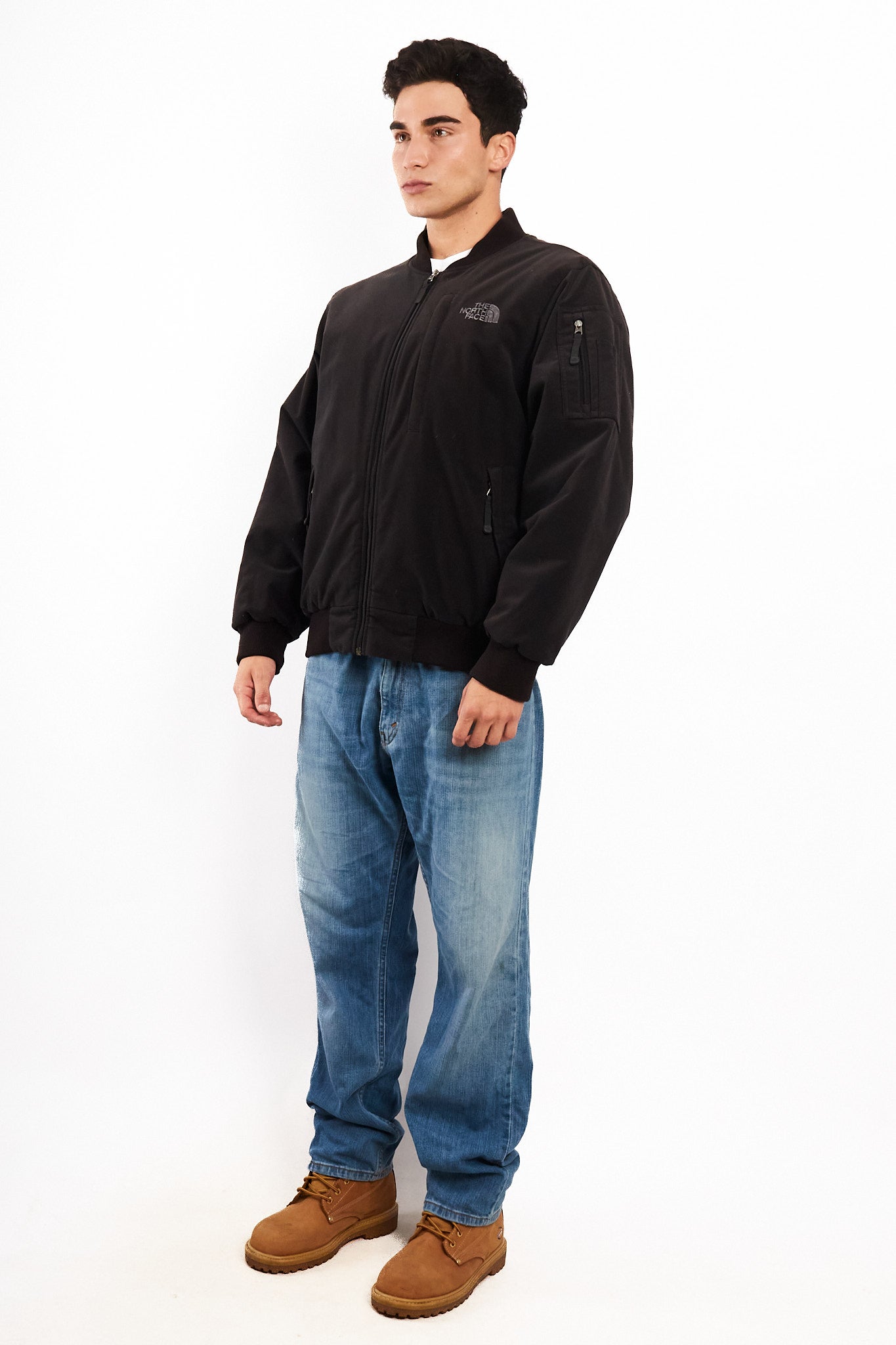 2000 Vintage North Face Impermeable Corduroy Flight Bomber Jacket (M/L)