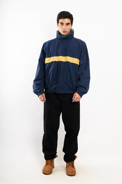 1990 Vintage Nautica Sport Reversible Colorblock Jacket (L/XL)