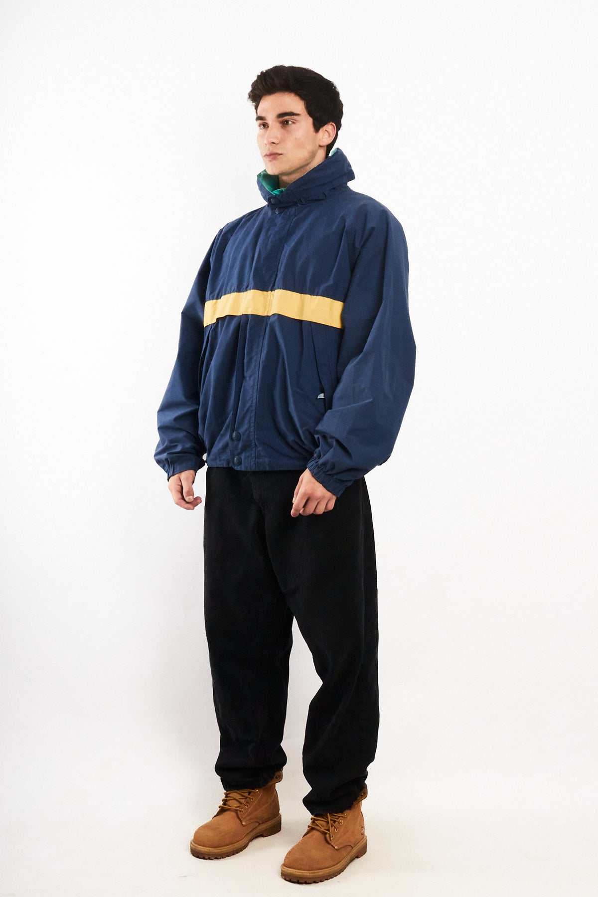 1990 Vintage Nautica Sport Reversible Colorblock Jacket (L/XL)