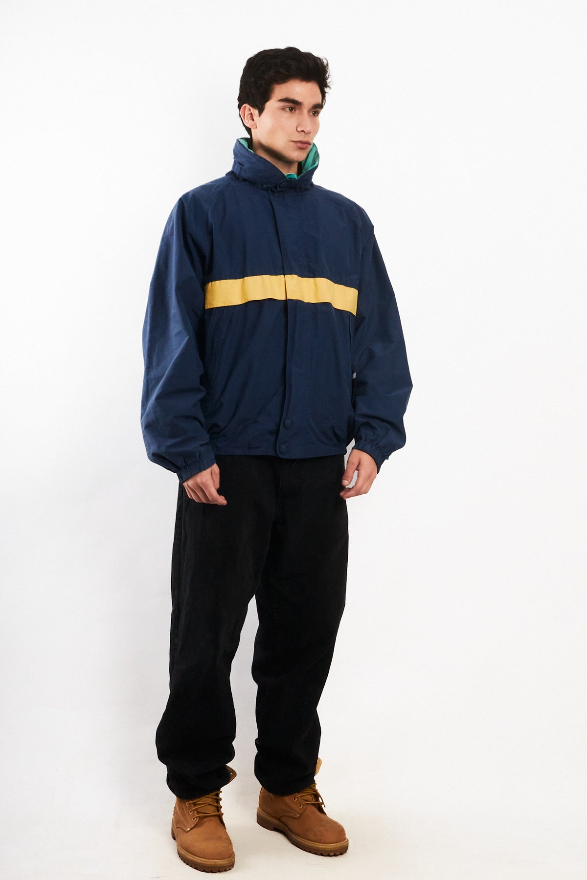 1990 Vintage Nautica Sport Reversible Colorblock Jacket (L/XL)