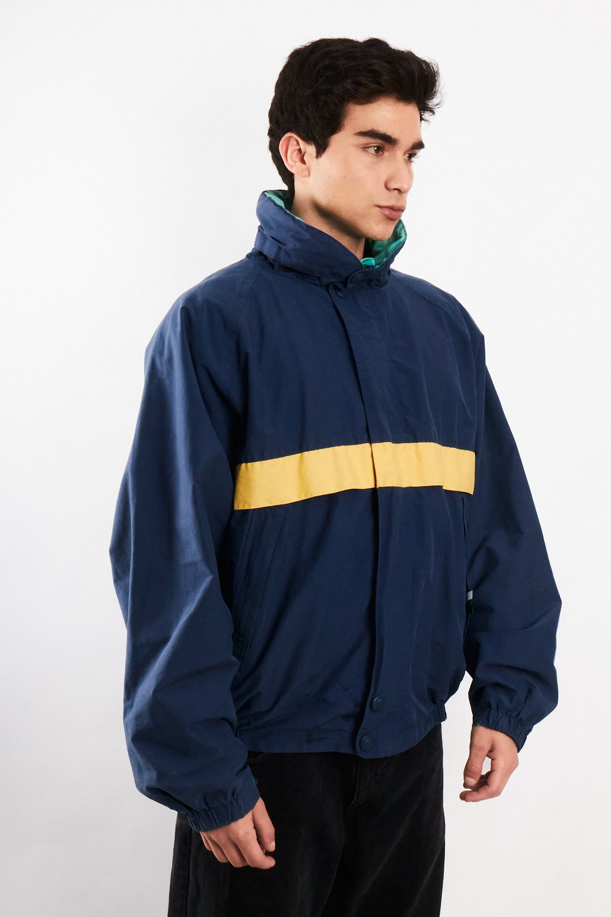 1990 Vintage Nautica Sport Reversible Colorblock Jacket (L/XL)