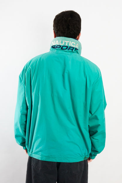 1990 Vintage Nautica Sport Reversible Colorblock Jacket (L/XL)