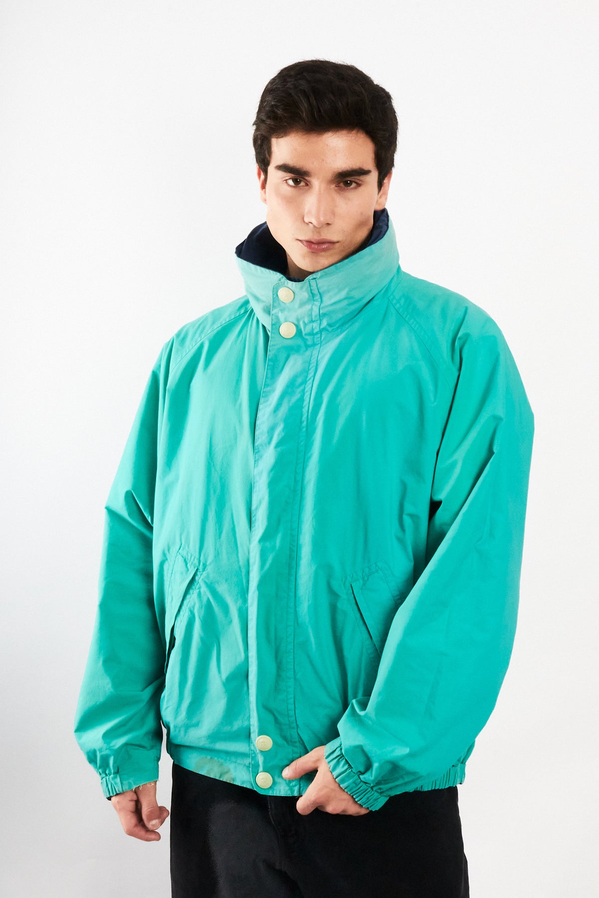 1990 Vintage Nautica Sport Reversible Colorblock Jacket (L/XL)