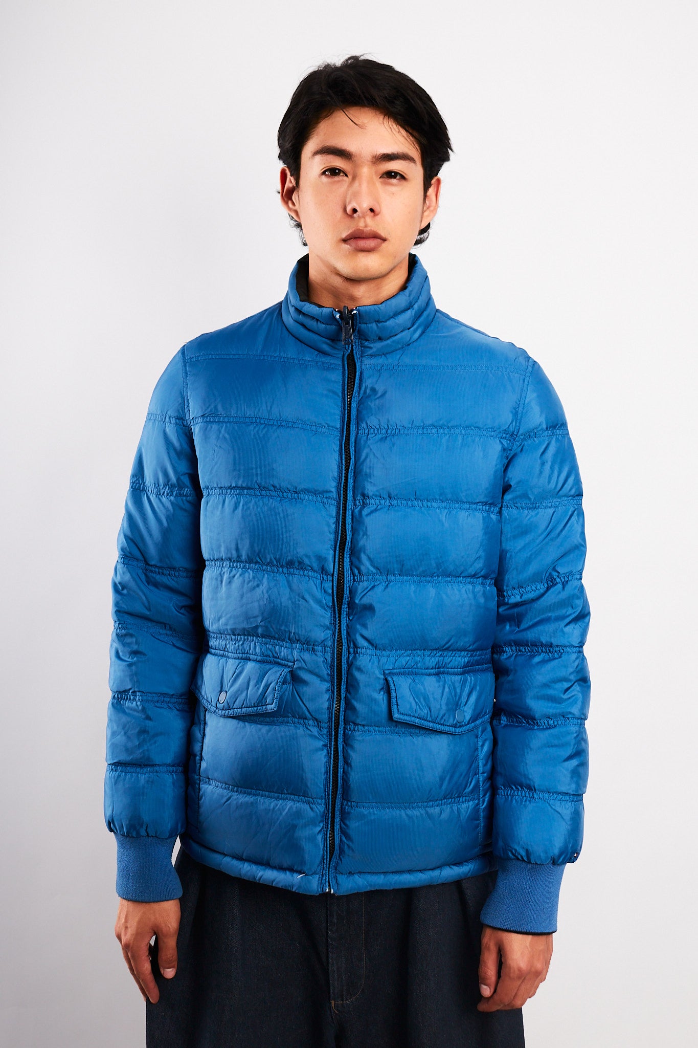 2000 Vintage Tommy Hilfiger Reversible Down Puffer Jacket (S/M)