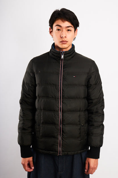 2000 Vintage Tommy Hilfiger Reversible Down Puffer Jacket (S/M)