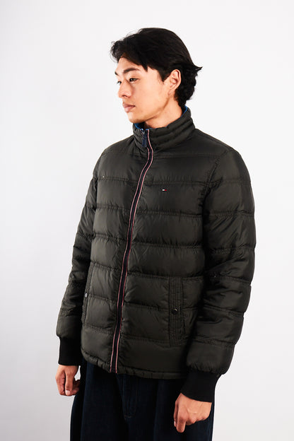 2000 Vintage Tommy Hilfiger Reversible Down Puffer Jacket (S/M)