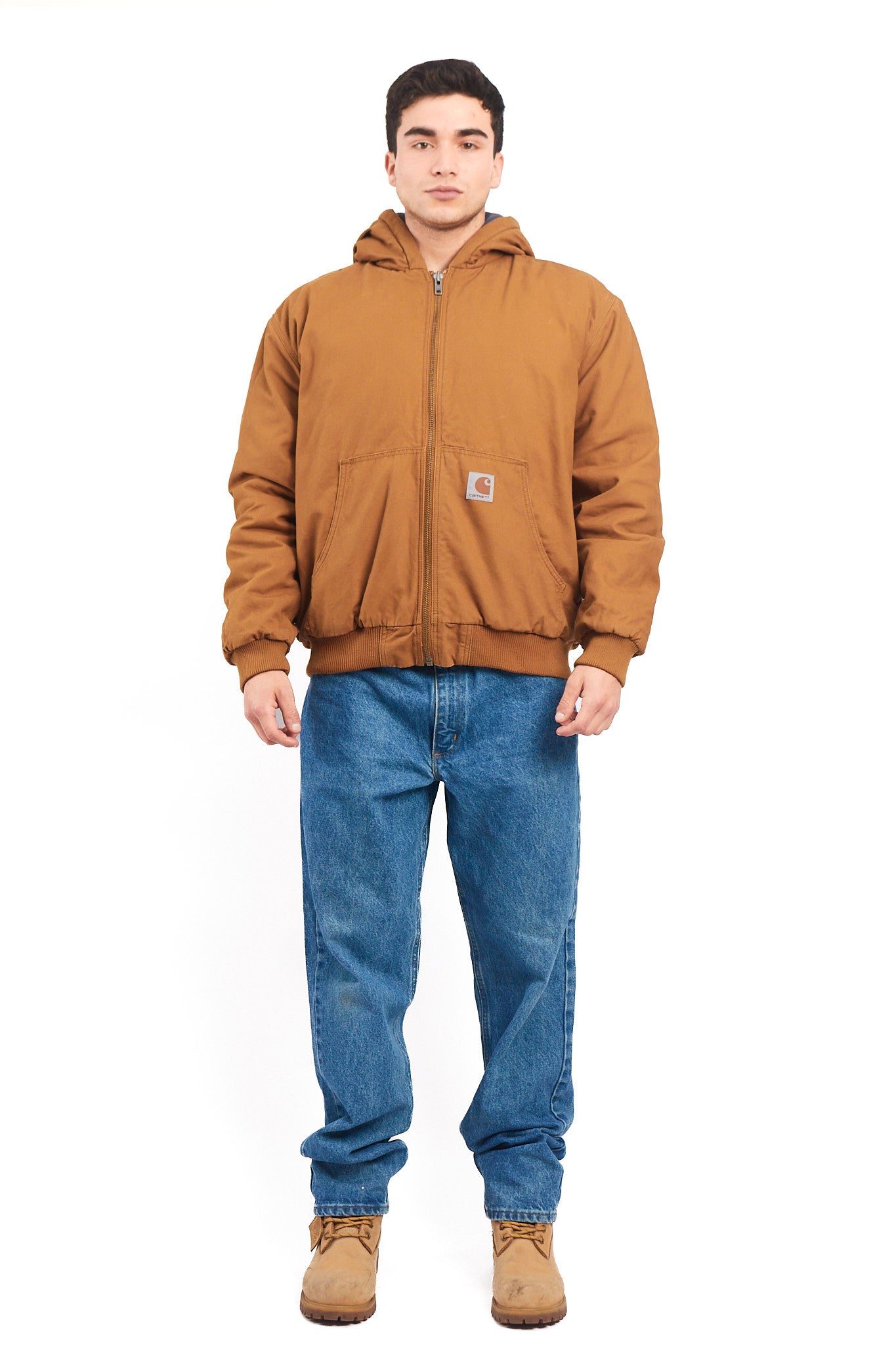 Vintage Carhartt Hamilton Brown Duck Active Jacket (M/L)