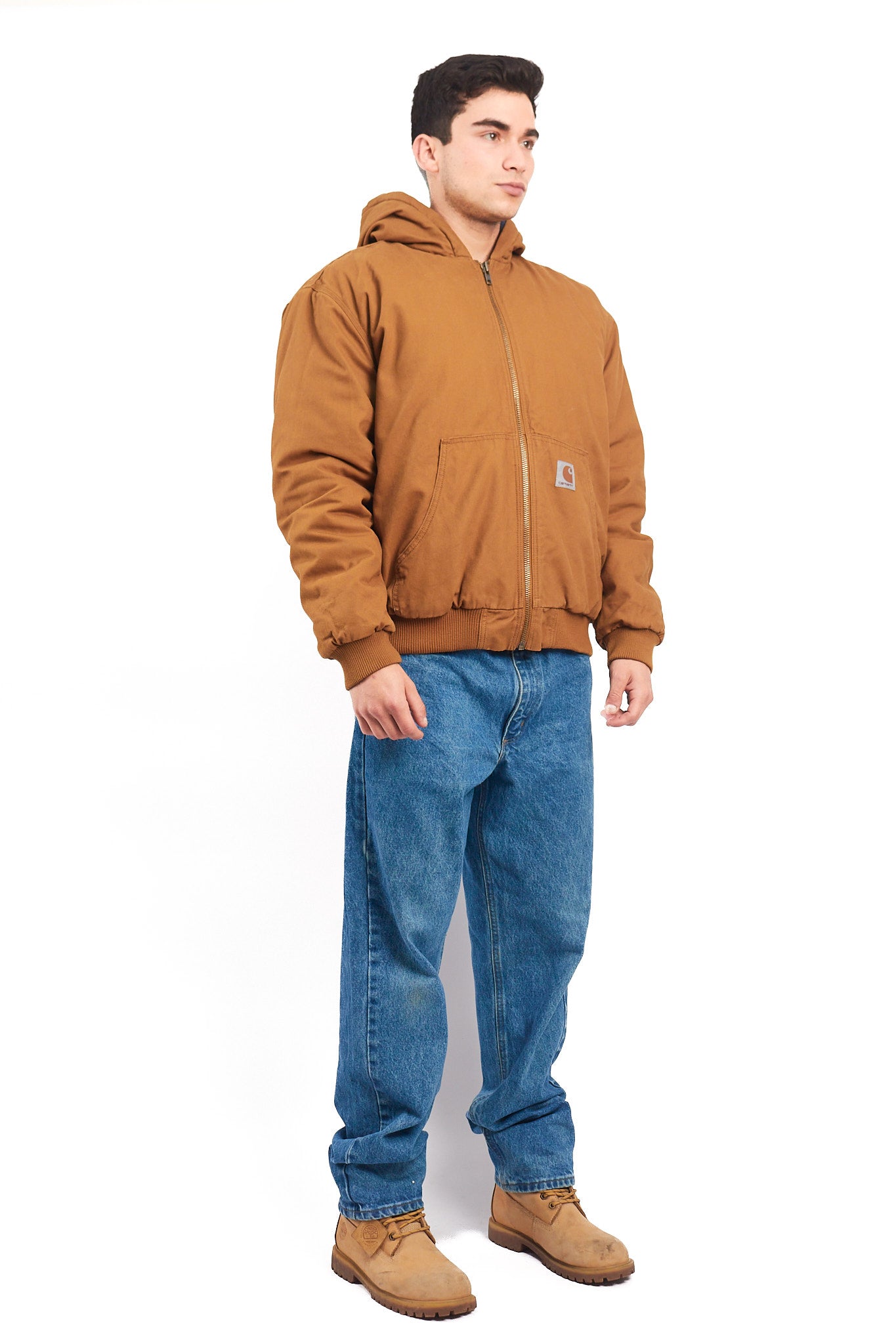 Vintage Carhartt Hamilton Brown Duck Active Jacket (M/L)