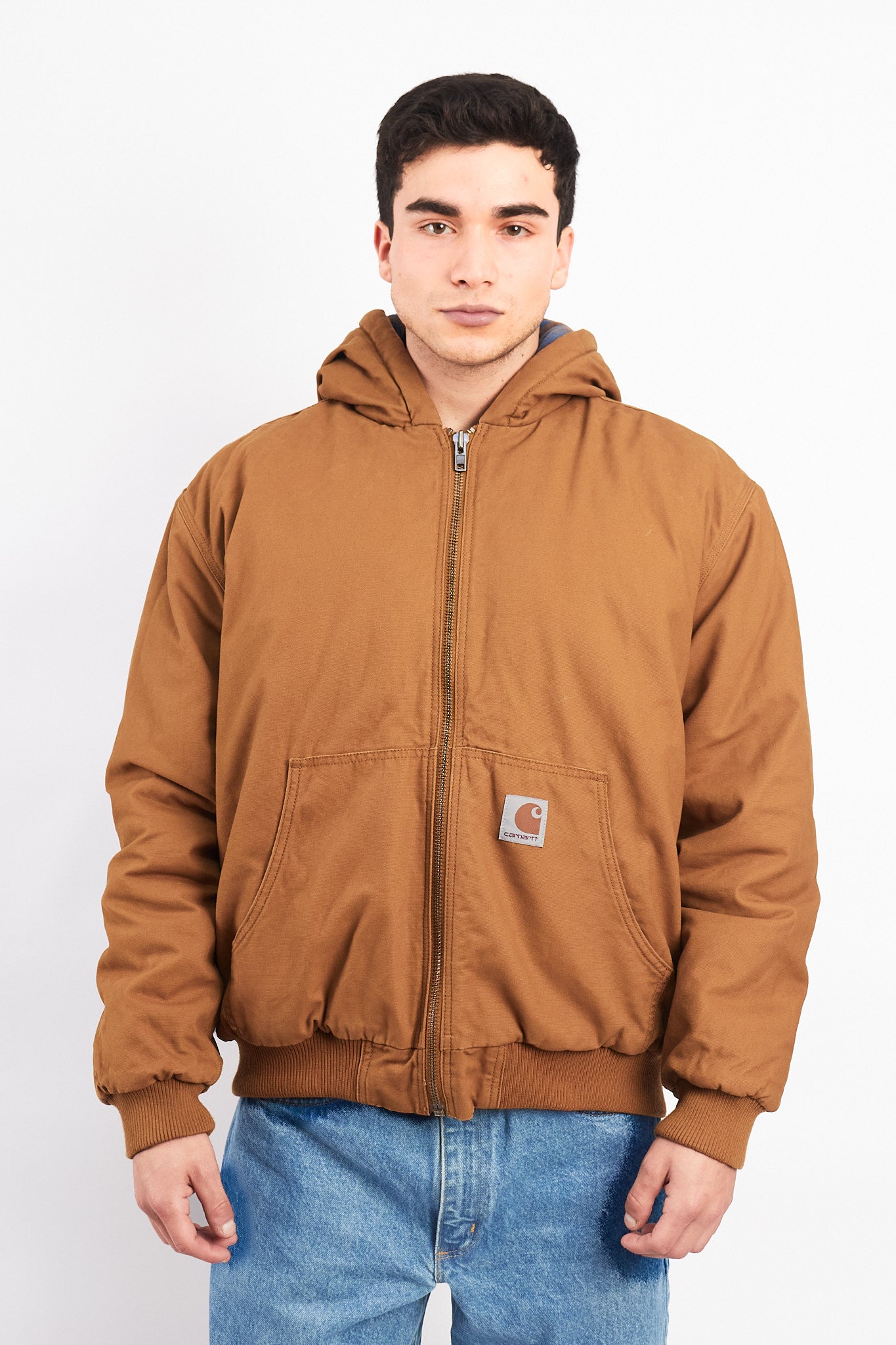 Vintage Carhartt Hamilton Brown Duck Active Jacket (M/L)