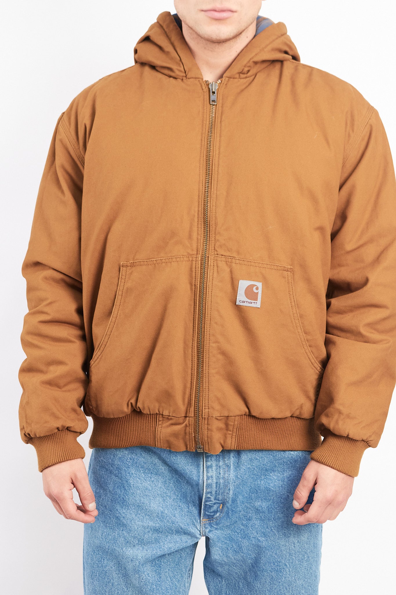 Vintage Carhartt Hamilton Brown Duck Active Jacket (M/L)