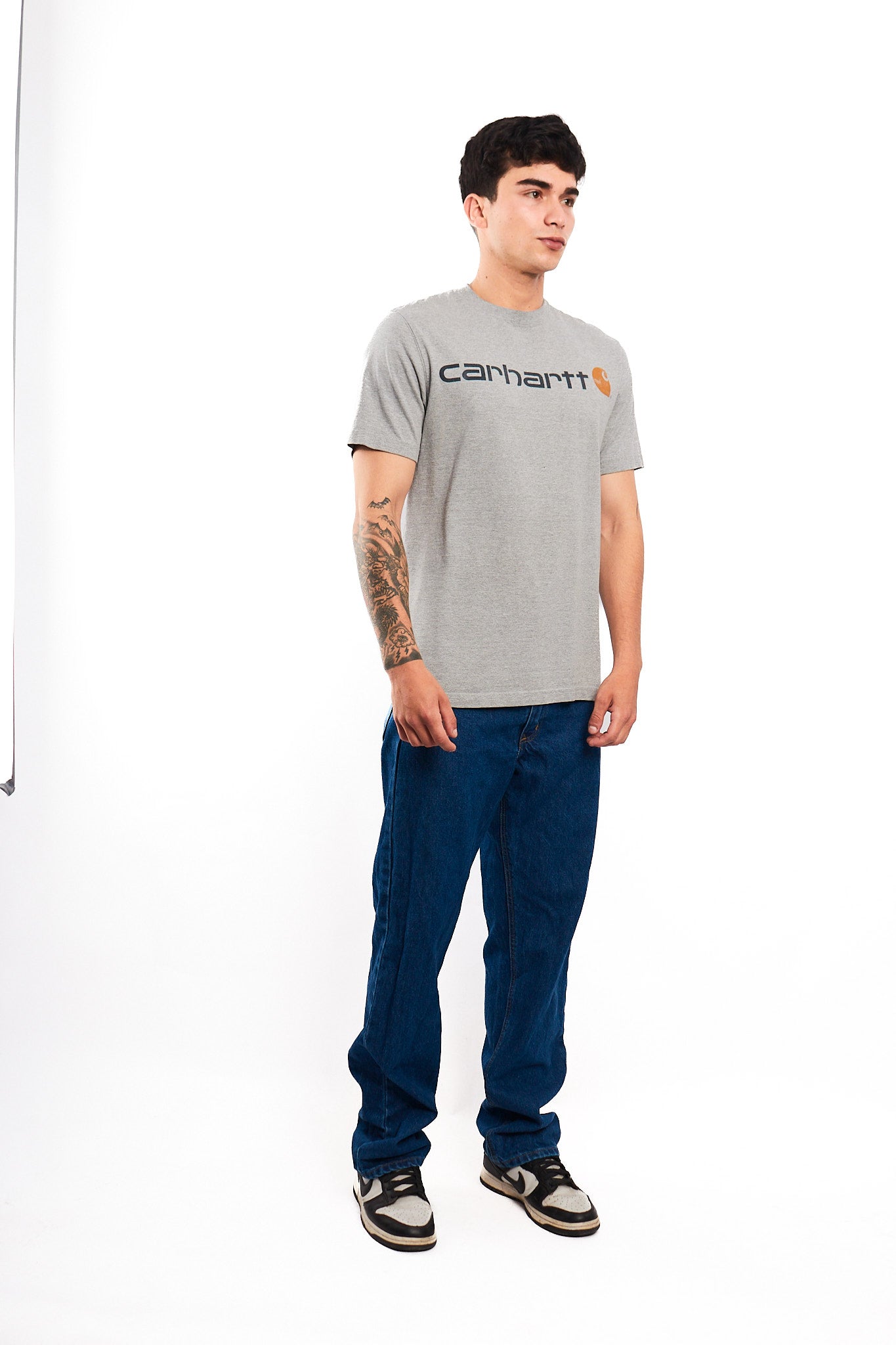 2000 Carhartt Gray Tee (S/M)