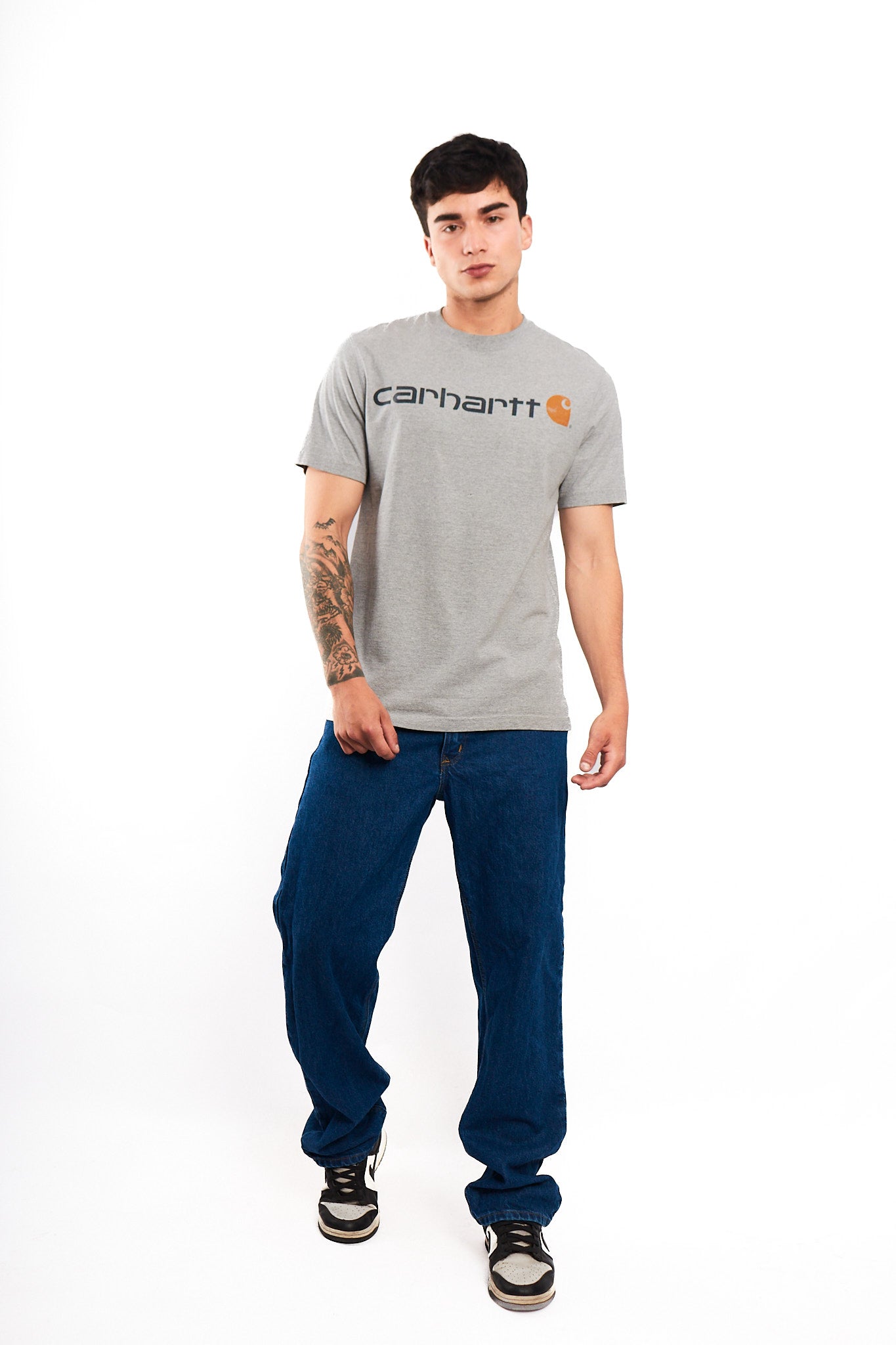 2000 Carhartt Gray Tee (S/M)