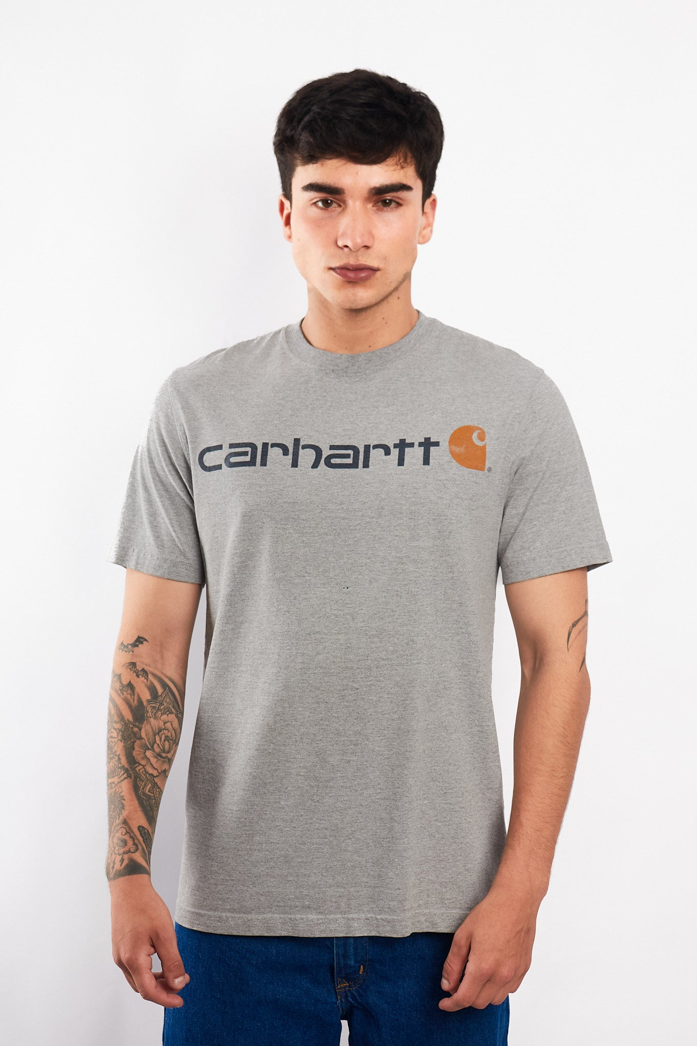 2000 Carhartt Gray Tee (S/M)