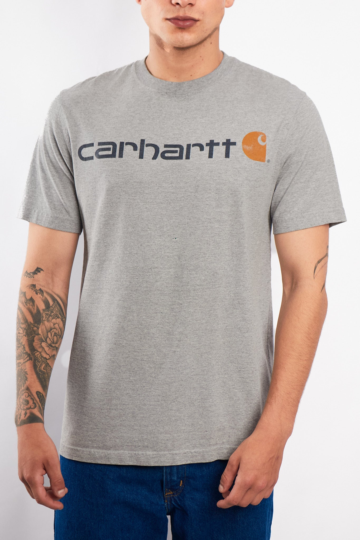 2000 Carhartt Gray Tee (S/M)