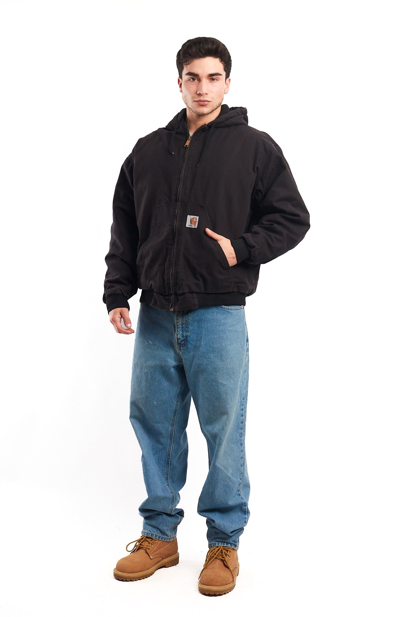 Vintage Carhartt J140 Black Duck Active Jacket (M/L)