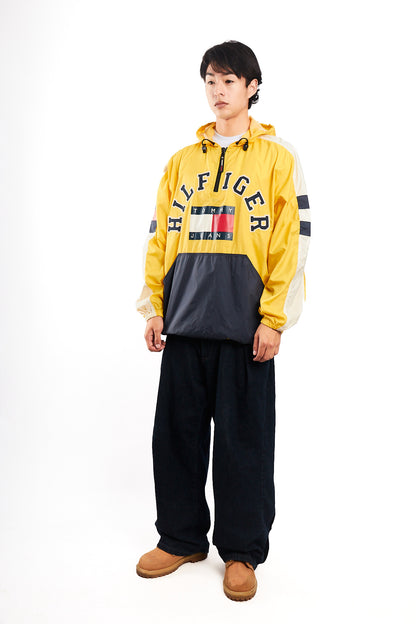 1990 Vintage Tommy Jeans Flag Big Logo Anorak (L/XL)