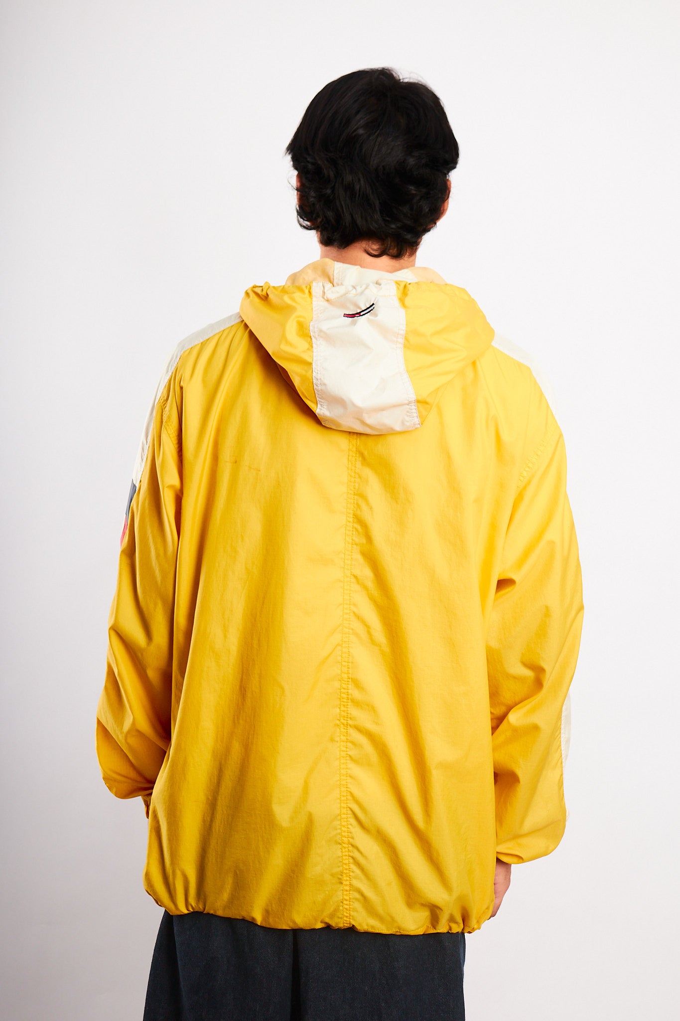1990 Vintage Tommy Jeans Flag Big Logo Anorak (L/XL)