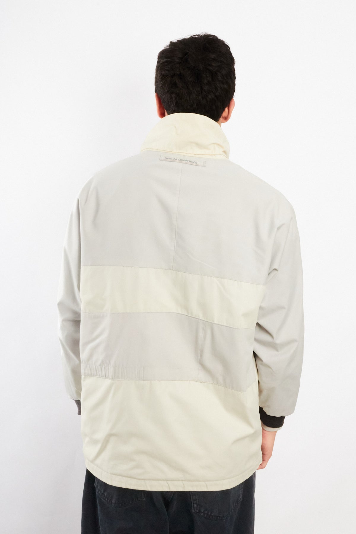 2000 Vintage Nautica Competition Impermeable Reversible Parka (M)