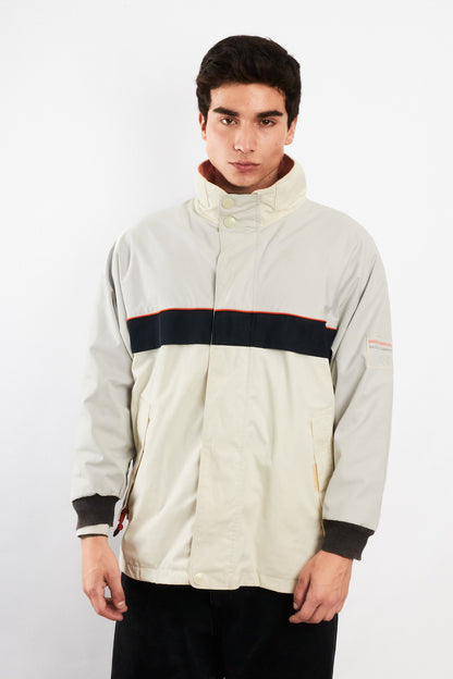 2000 Vintage Nautica Competition Impermeable Reversible Parka (M)