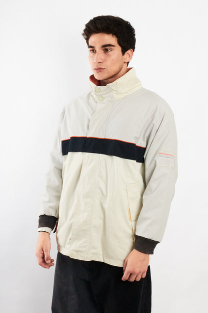 2000 Vintage Nautica Competition Impermeable Reversible Parka (M)