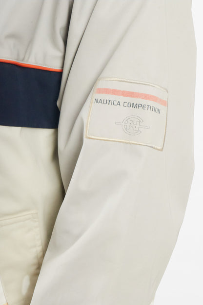 2000 Vintage Nautica Competition Impermeable Reversible Parka (M)