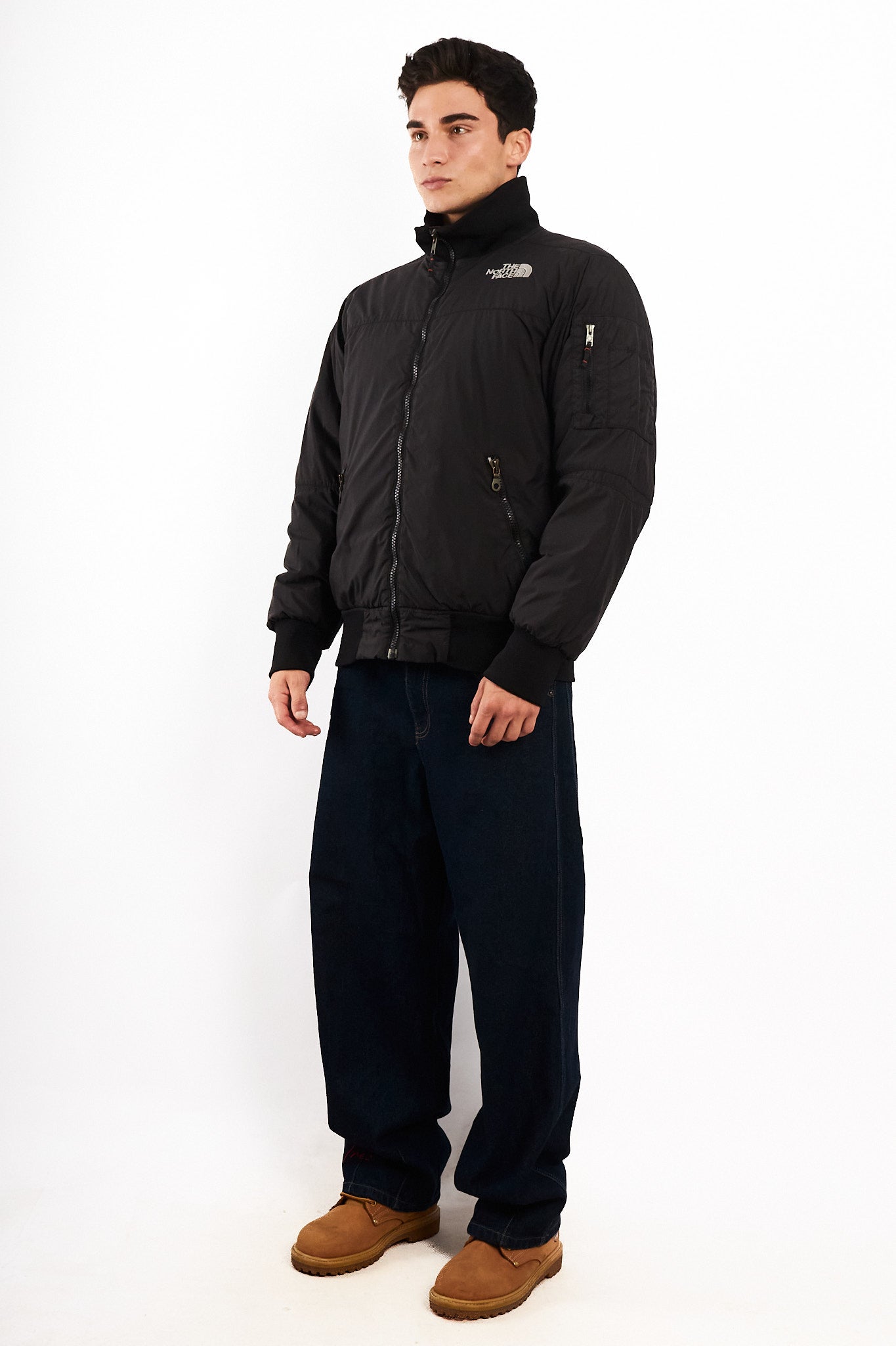 2000 Vintage North Face MA-1 Impermeable Bomber Jacket (M)