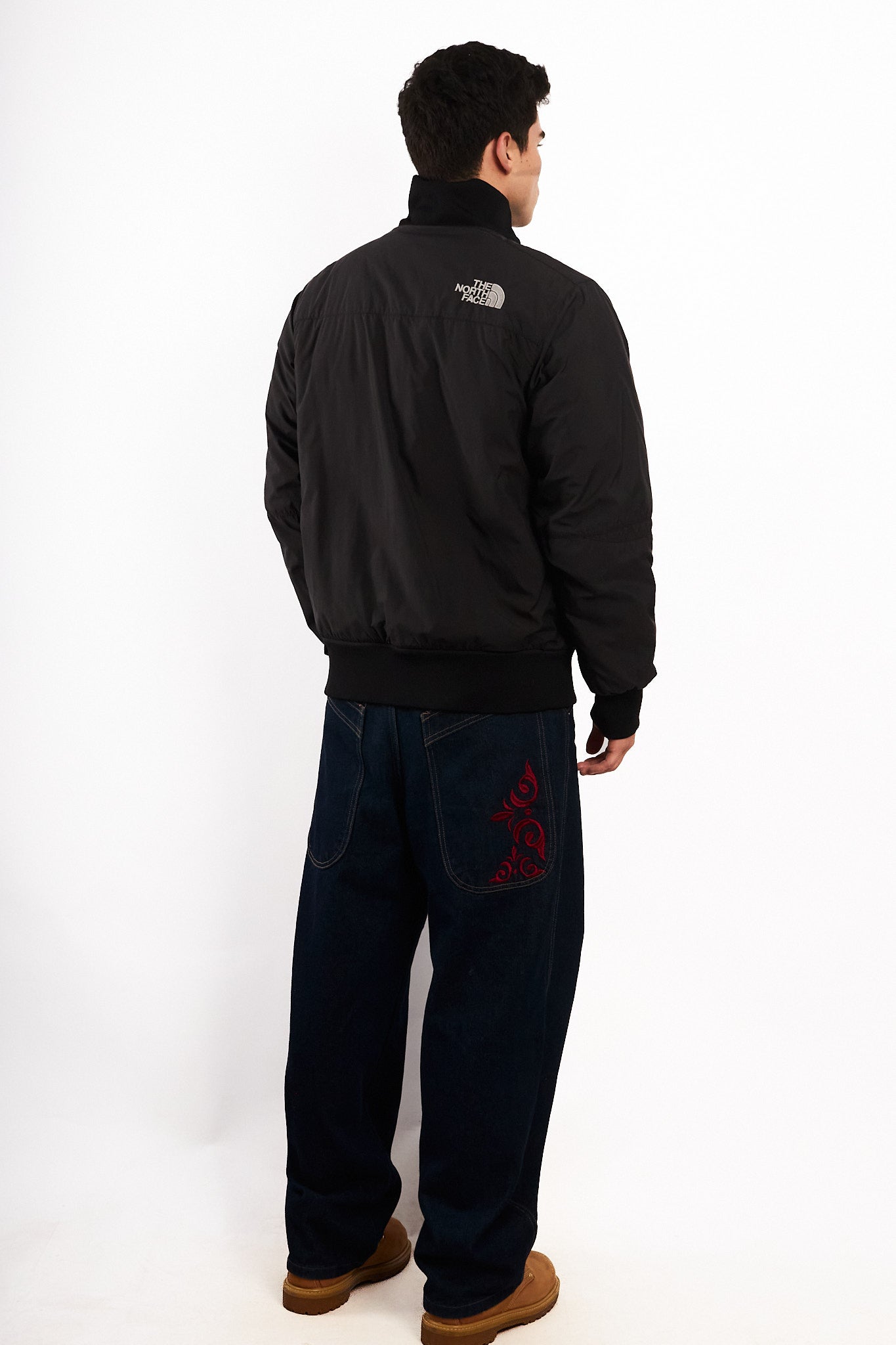 2000 Vintage North Face Impermeable Corduroy Flight Bomber Jacket (M/L)