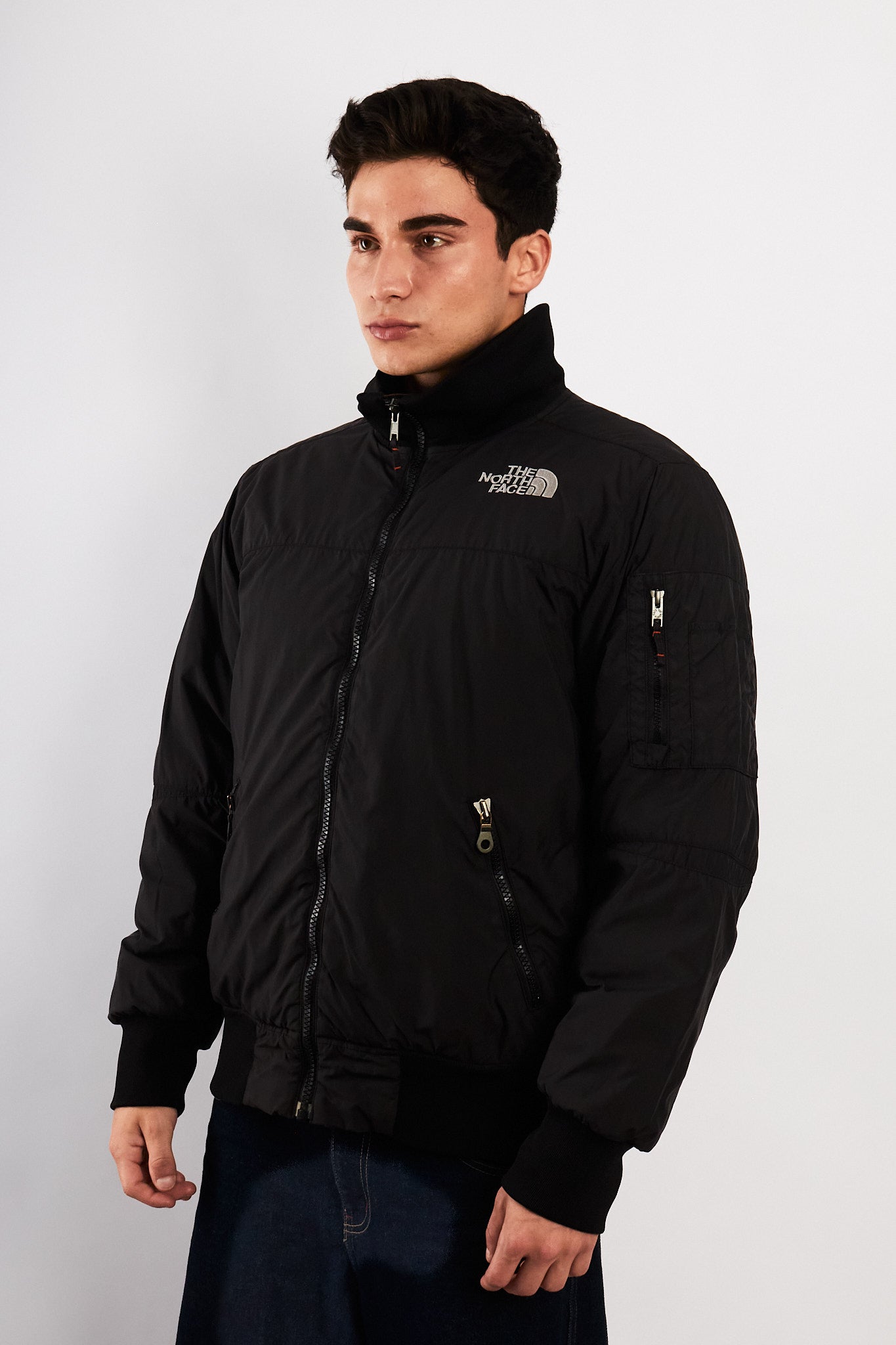 2000 Vintage North Face MA-1 Impermeable Bomber Jacket (M)