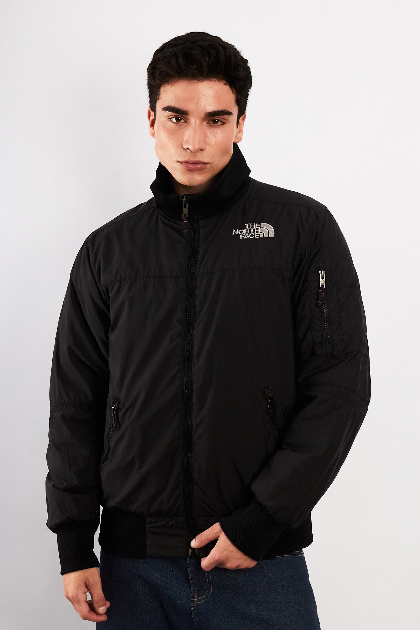 2000 Vintage North Face MA-1 Impermeable Bomber Jacket (M)