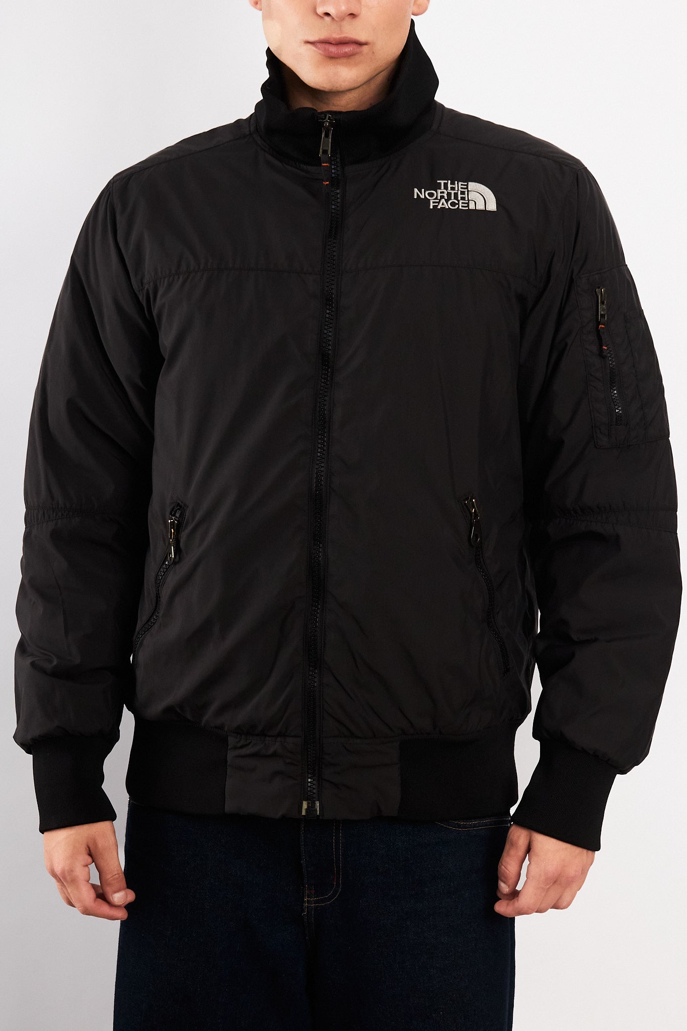 2000 Vintage North Face MA-1 Impermeable Bomber Jacket (M)