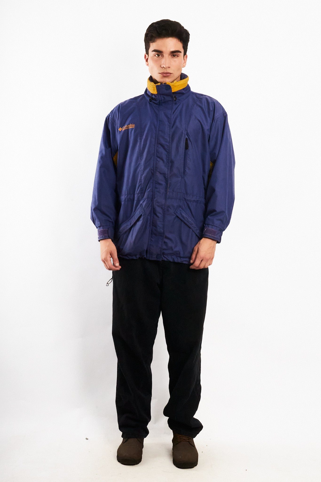 2000 Vintage Columbia Long's Peak Colorblock Jacket (M/L)
