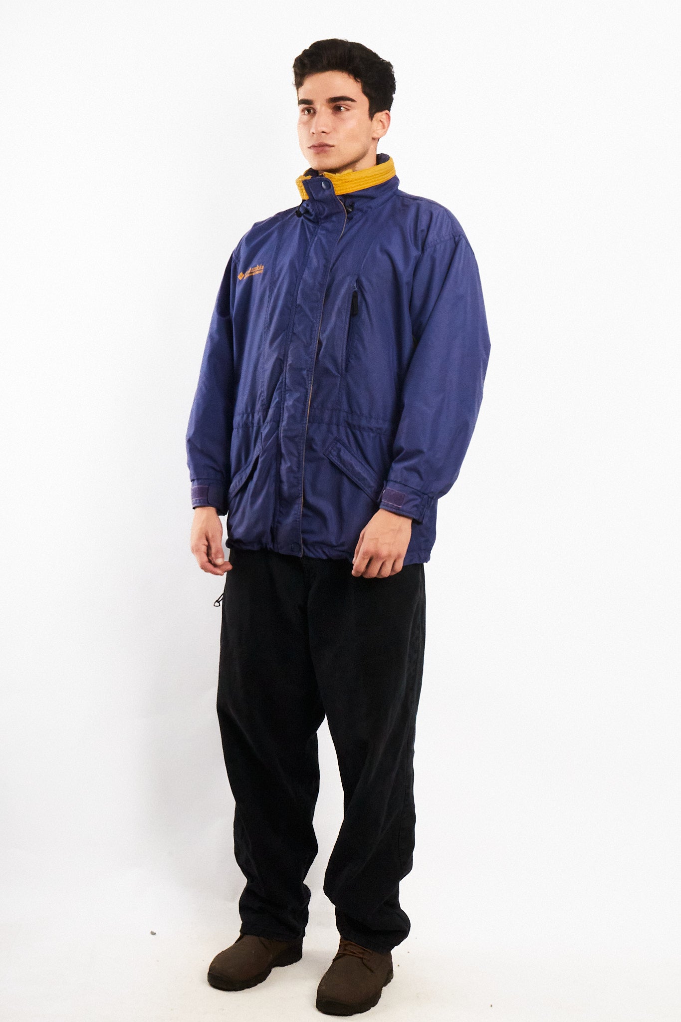 2000 Vintage Columbia Long's Peak Colorblock Jacket (M/L)