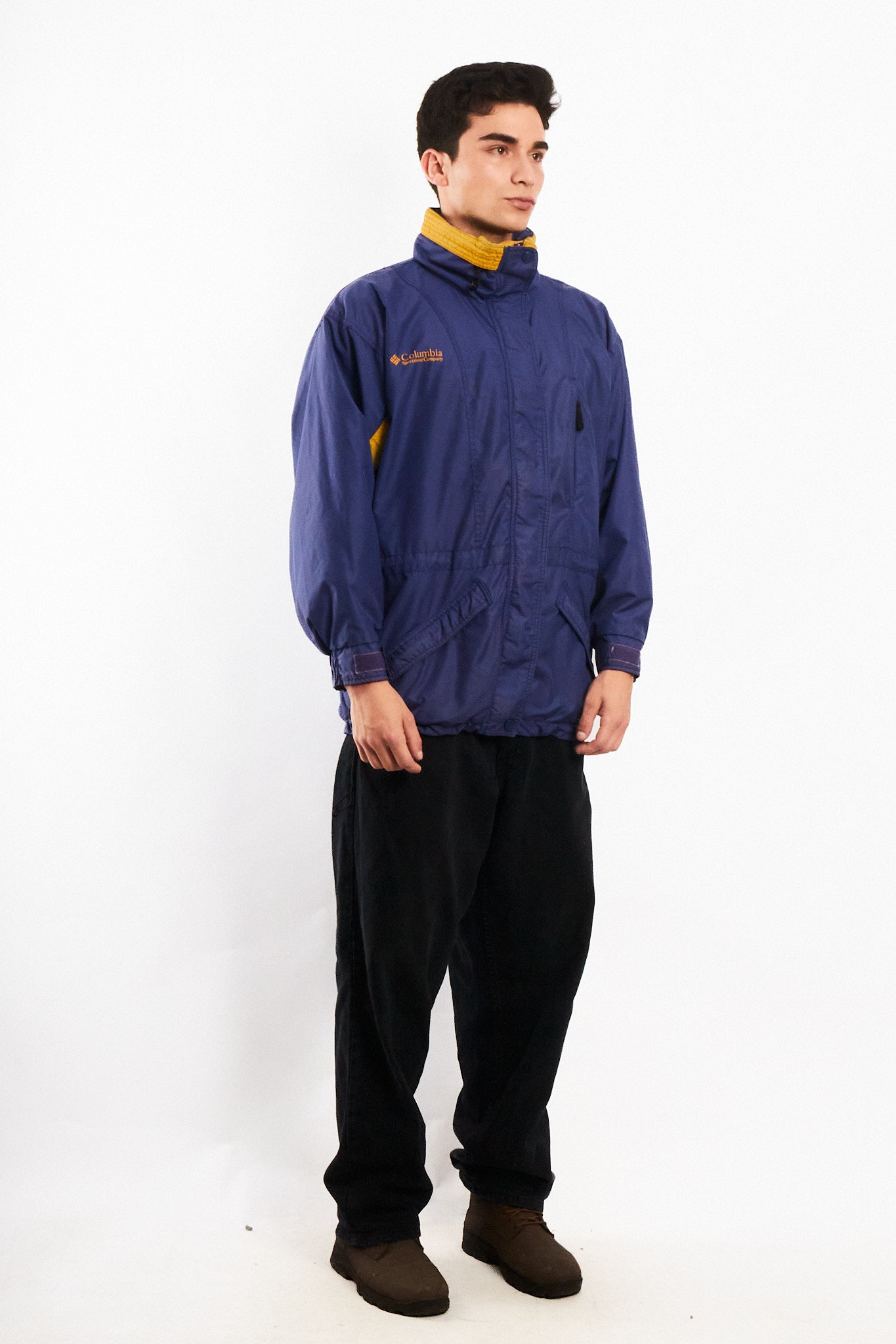 2000 Vintage Columbia Long's Peak Colorblock Jacket (M/L)